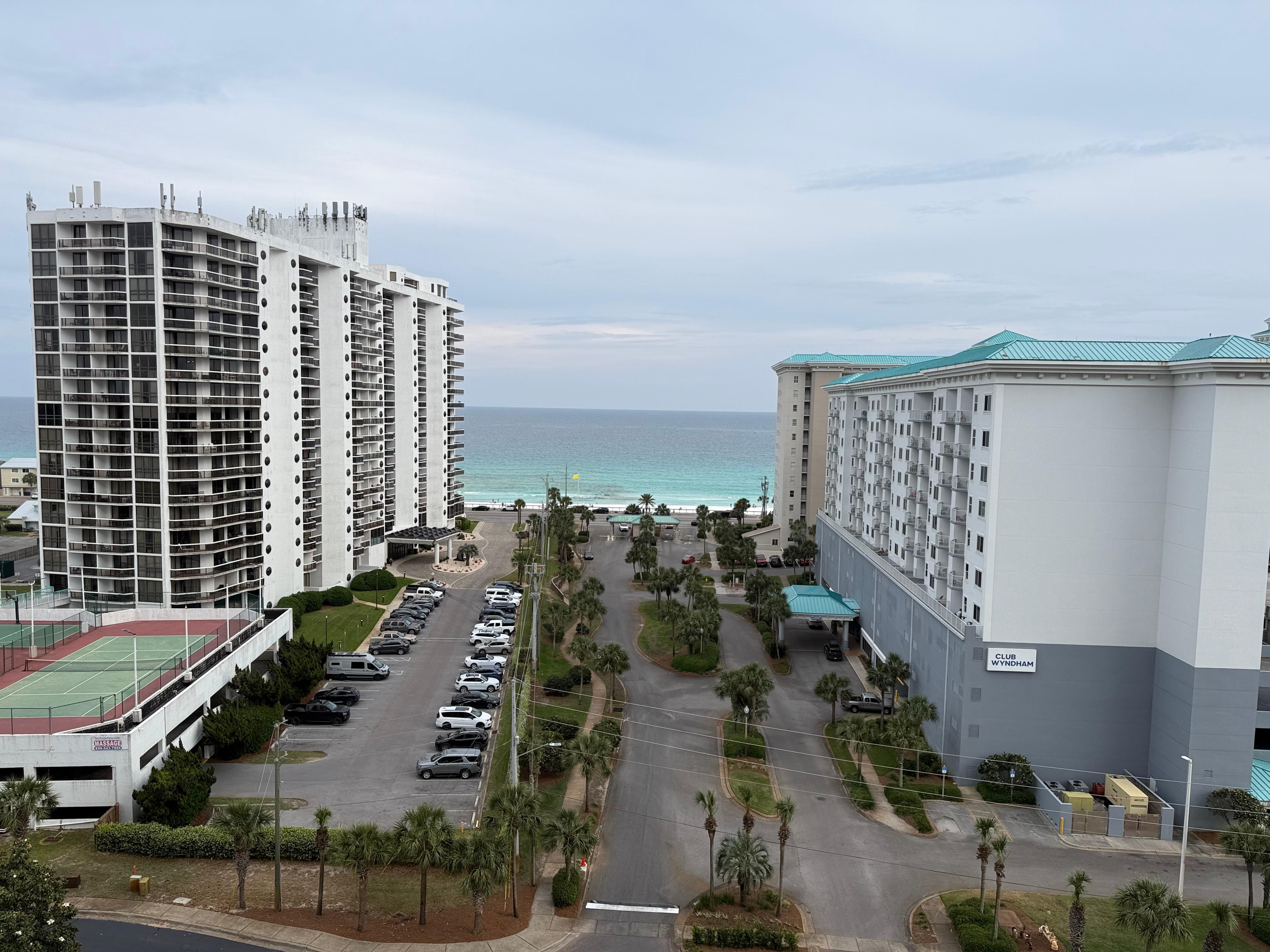 View from balcony 