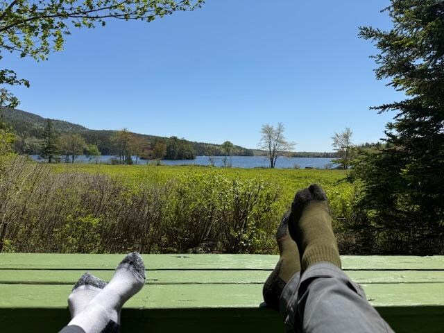 Tired, but happy, feet after another summit!