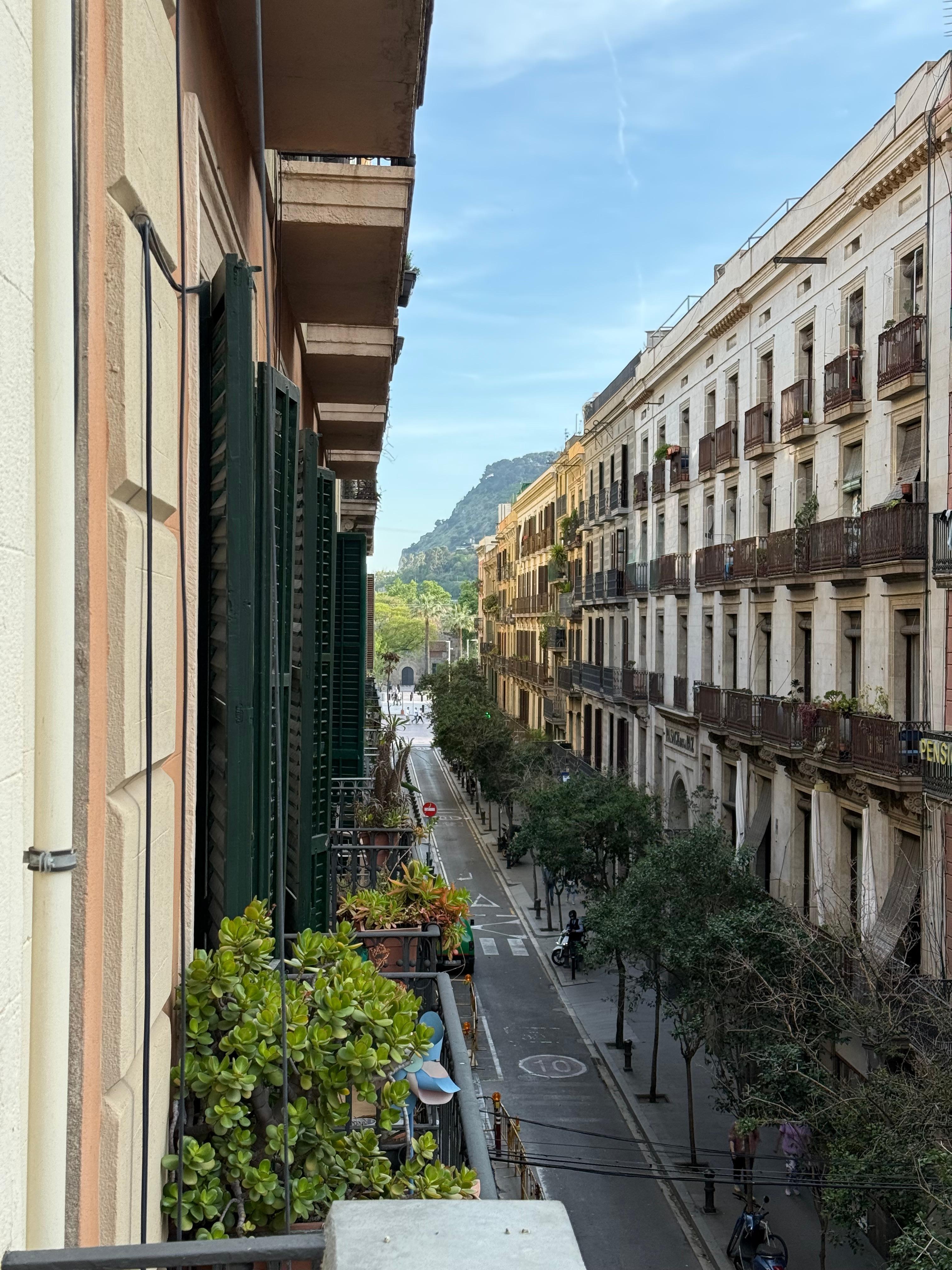 View from balcony