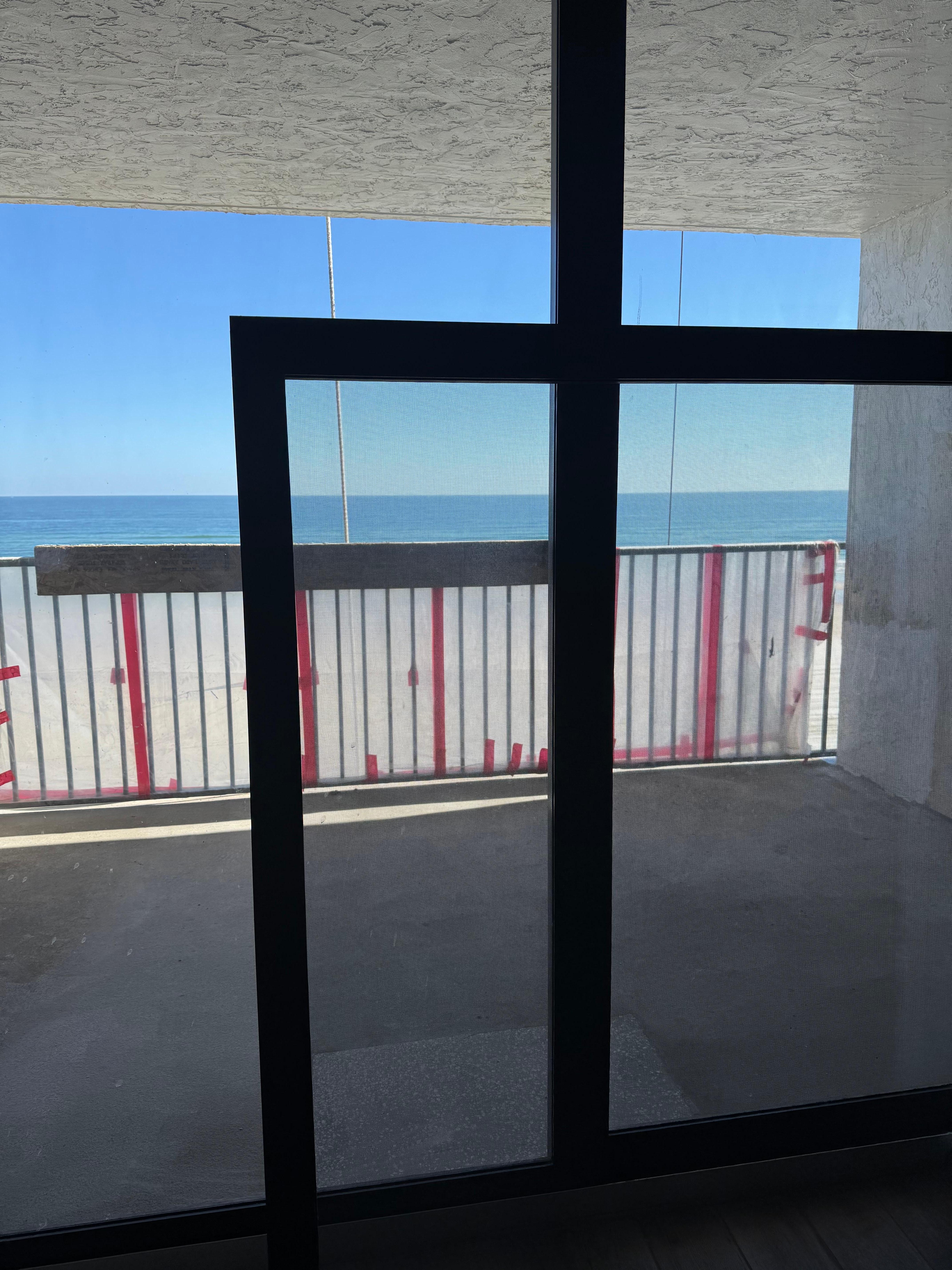 Screen in bedroom could access the blind