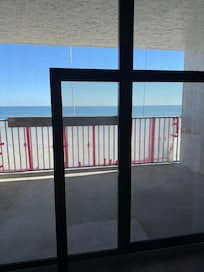 Screen in bedroom could access the blind