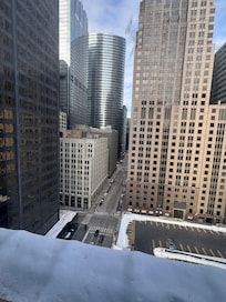 The view from one of the sides