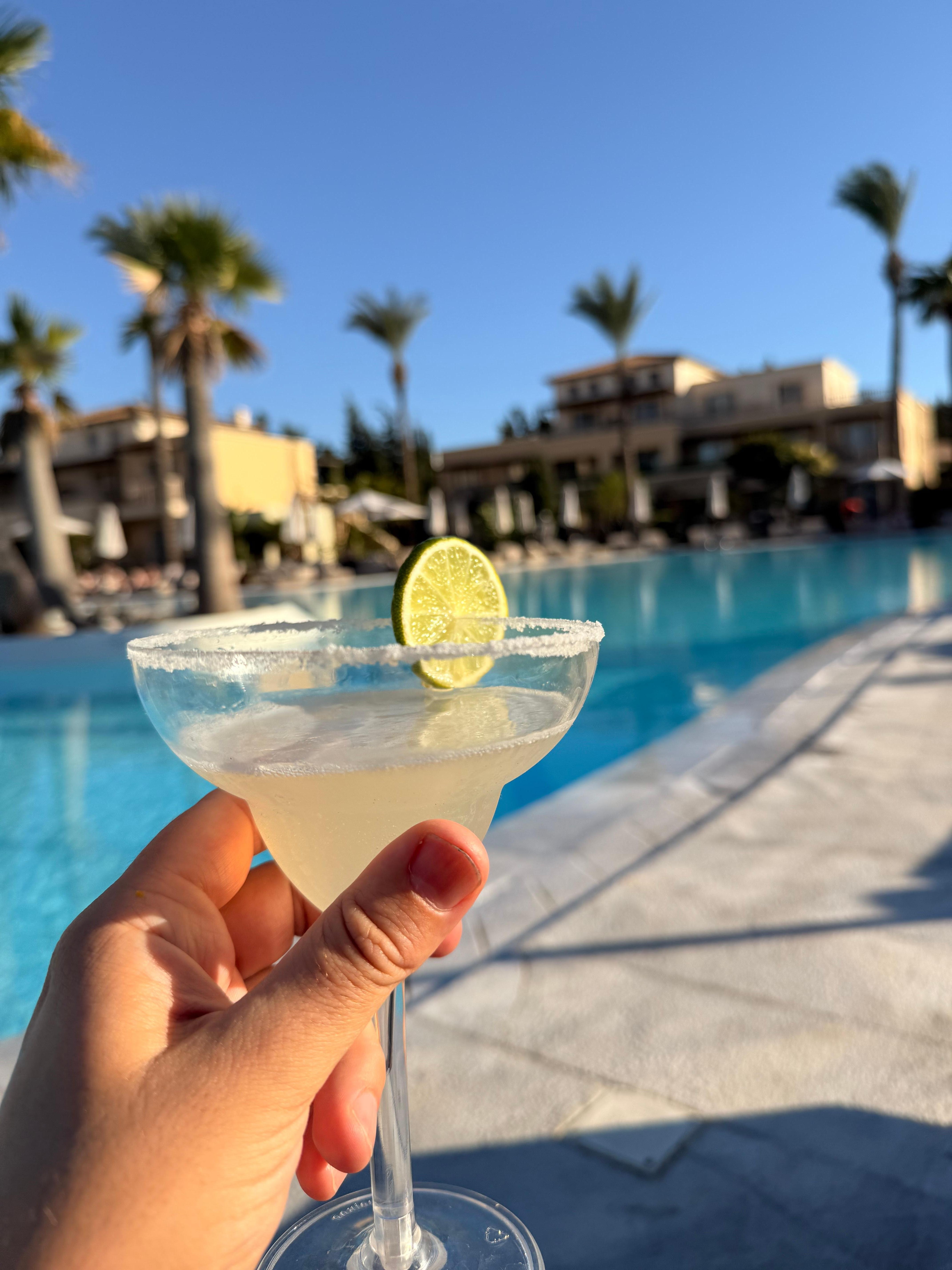 Enjoy a cocktail or two by the pool 