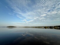 Reflections on Lake Martin, as seen from the property