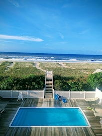 View from the upper deck.