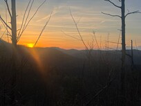 View from the side of the deck