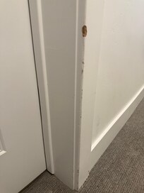 More wall damage