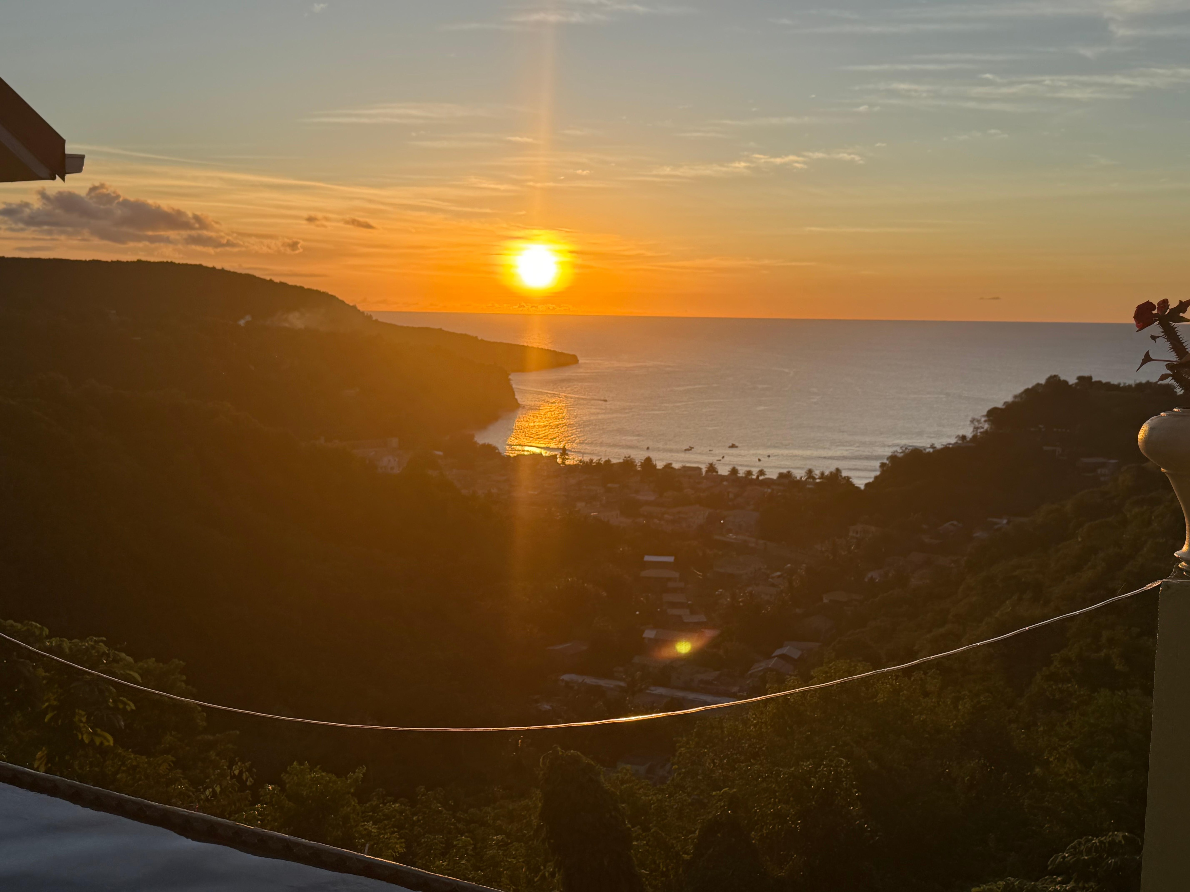 Beautiful sunset view 