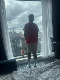 My son watching view