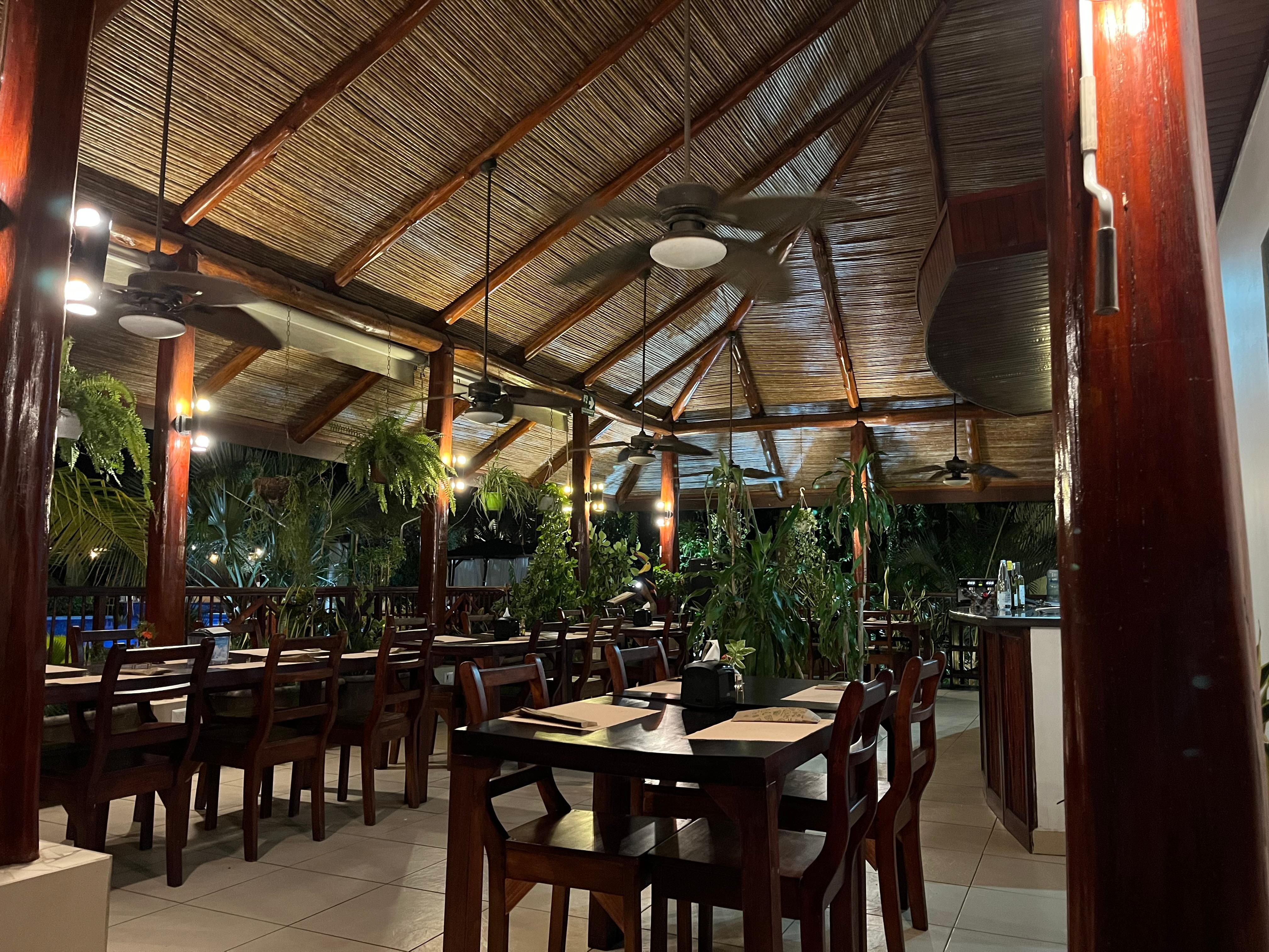 Ample dining space 