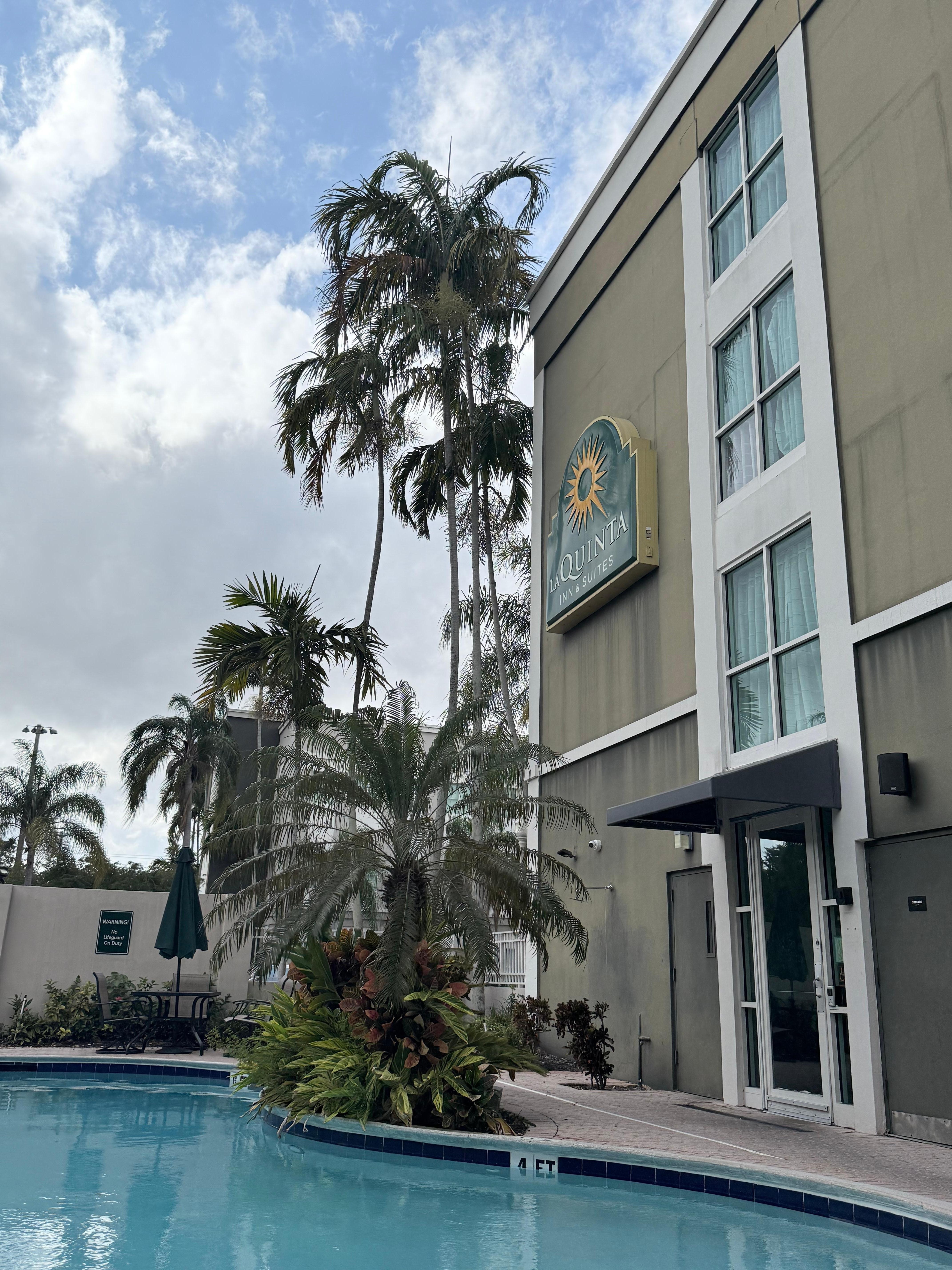 Pool area - smaller pool area but fine with me 