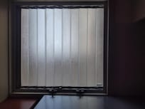 No screens on any of the windows and no screen on the front door. I can't remember if there was one on the slider.