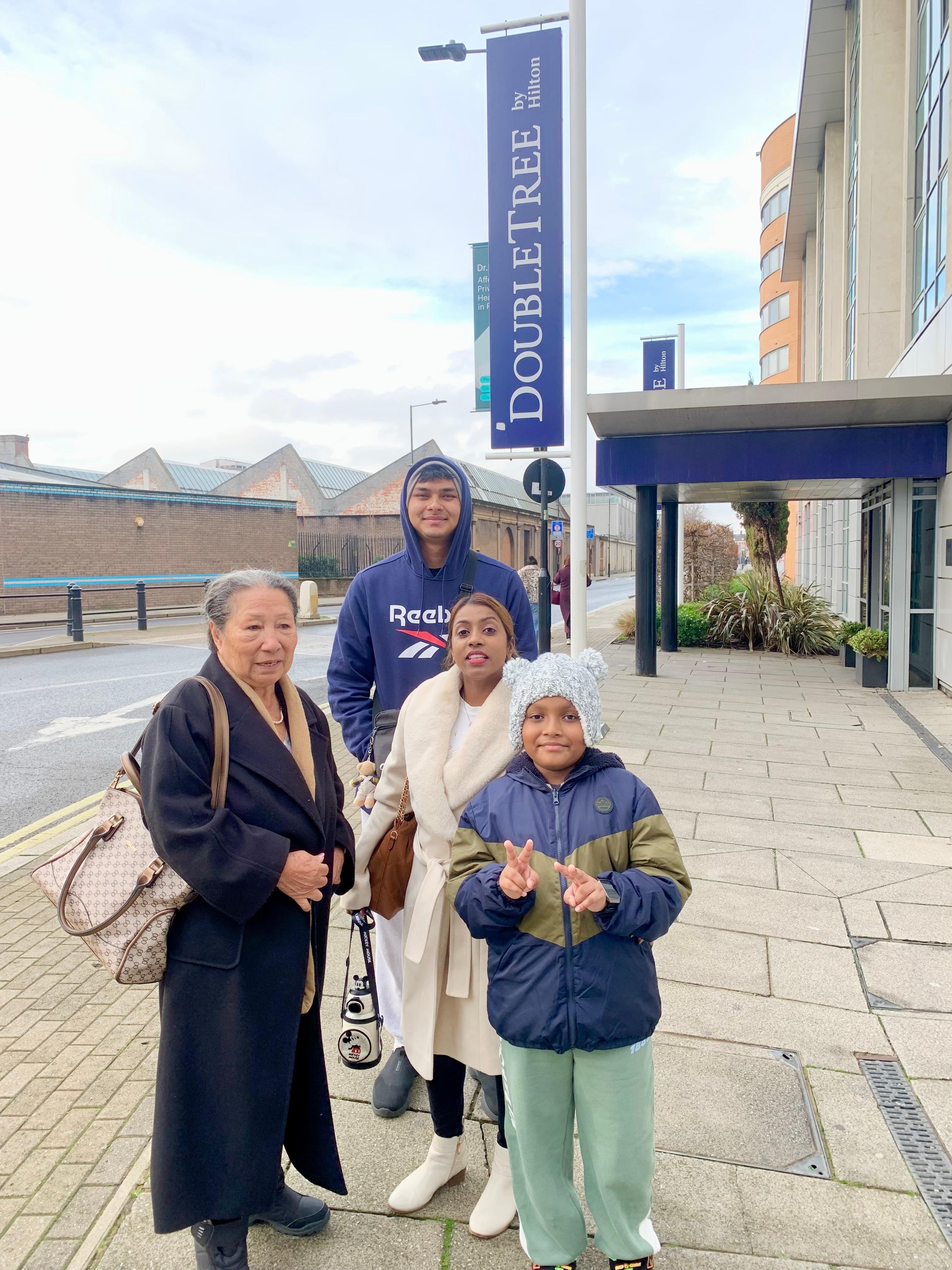 First day out to London