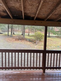 View from front porch!