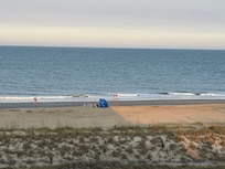 Watching the waves!