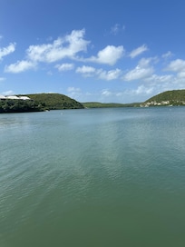 View from the dock