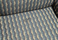 Stained Sofa (chair seat was also stained)