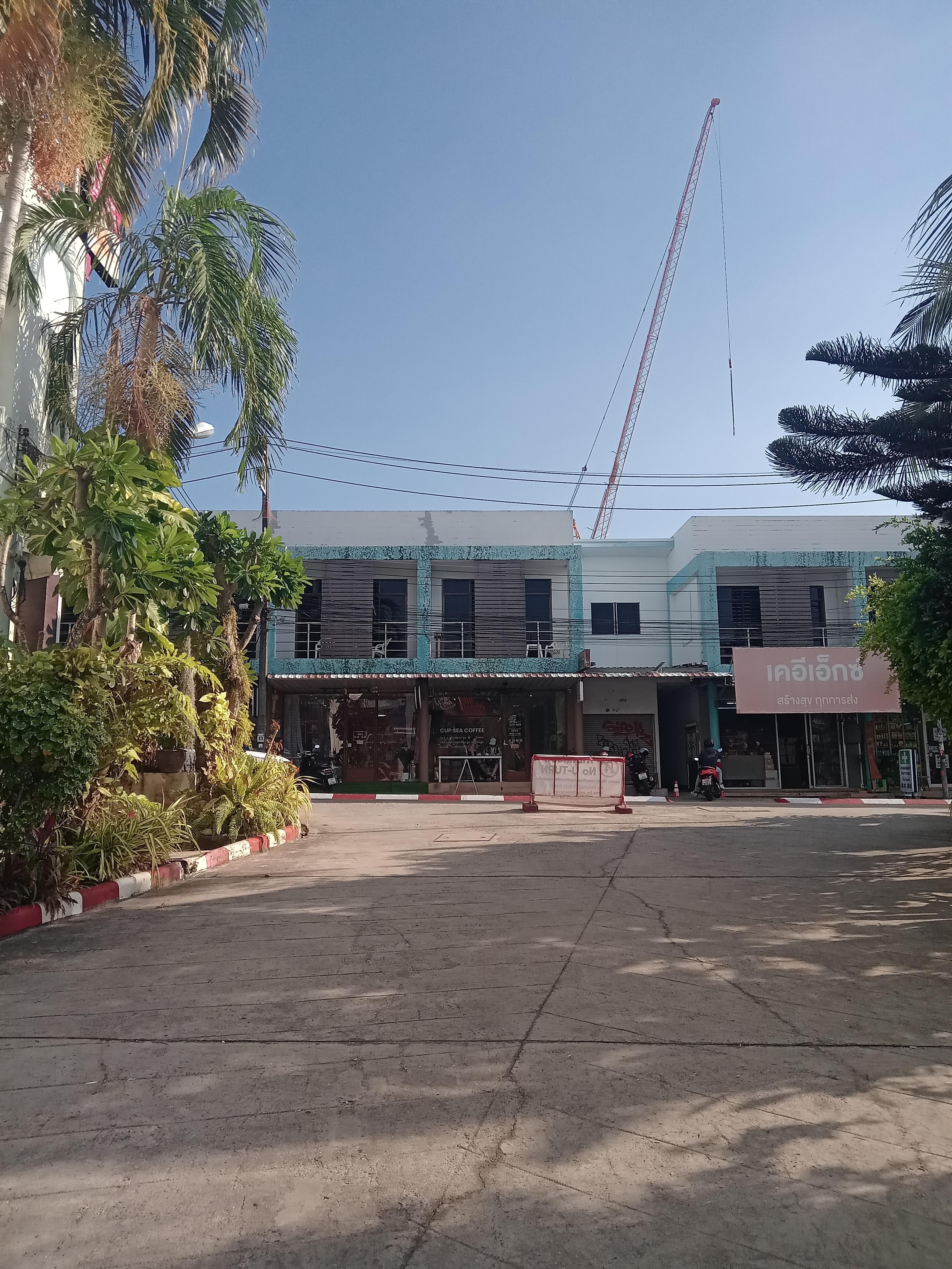 We stayed across the street in a jr suite with a balcony facing the street- great people watching spot!