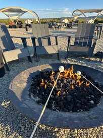 S’mores in the evening