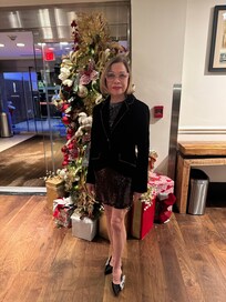 The lobby was beautiful and cozy