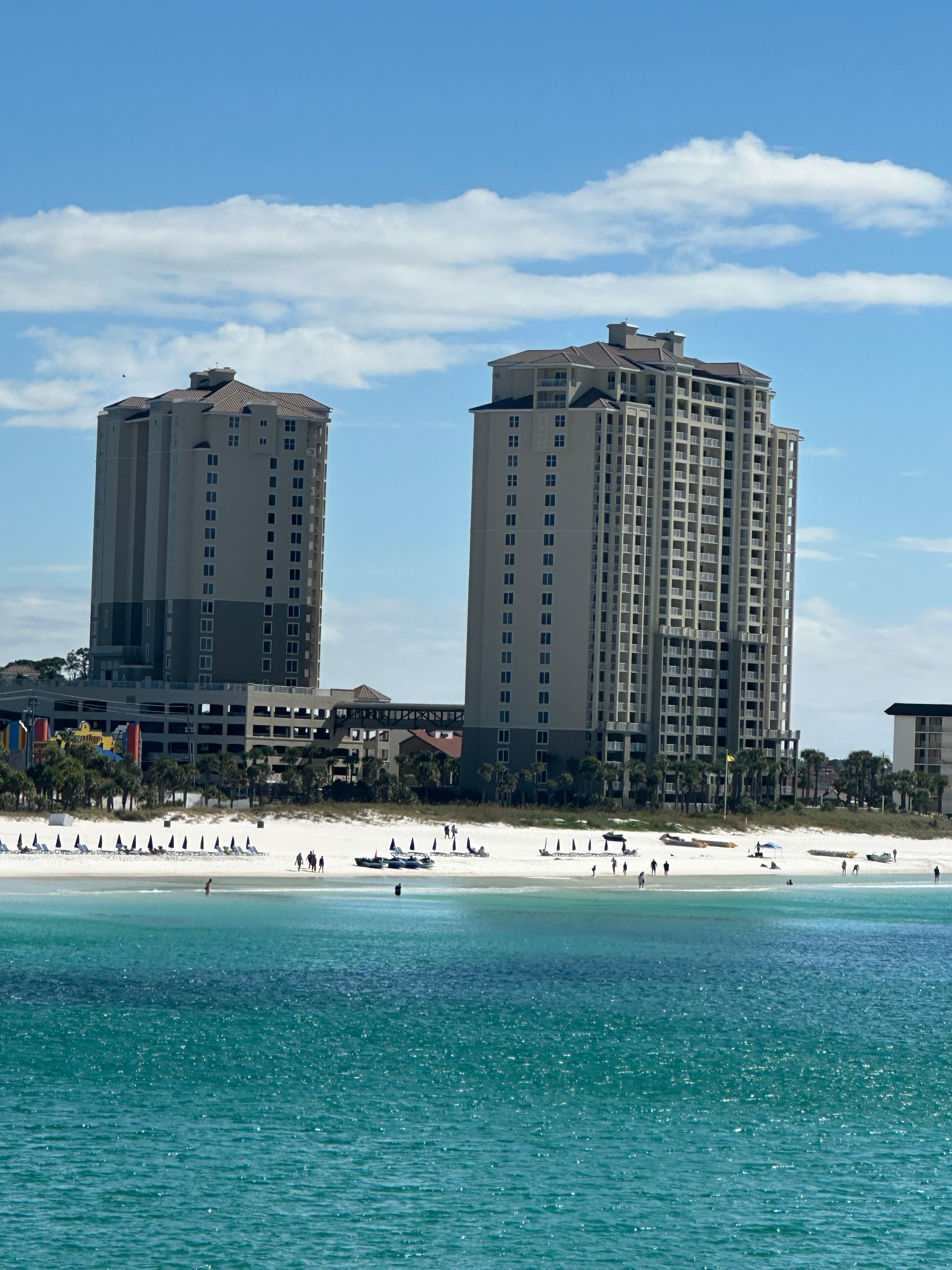 Condo from the fishing pier 