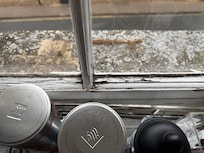 Rotten window probably were stains came from