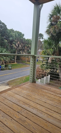 View from the 2nd floor porch.