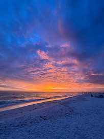 The sunsets are unbelievable!
