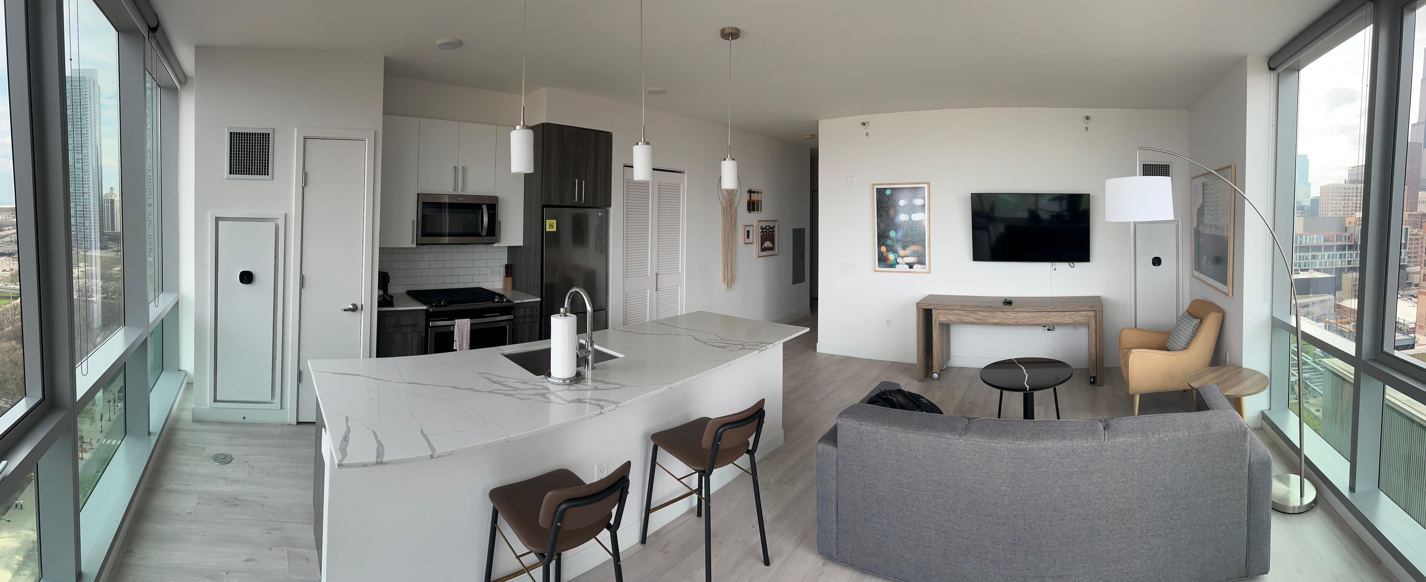 Spacious living area