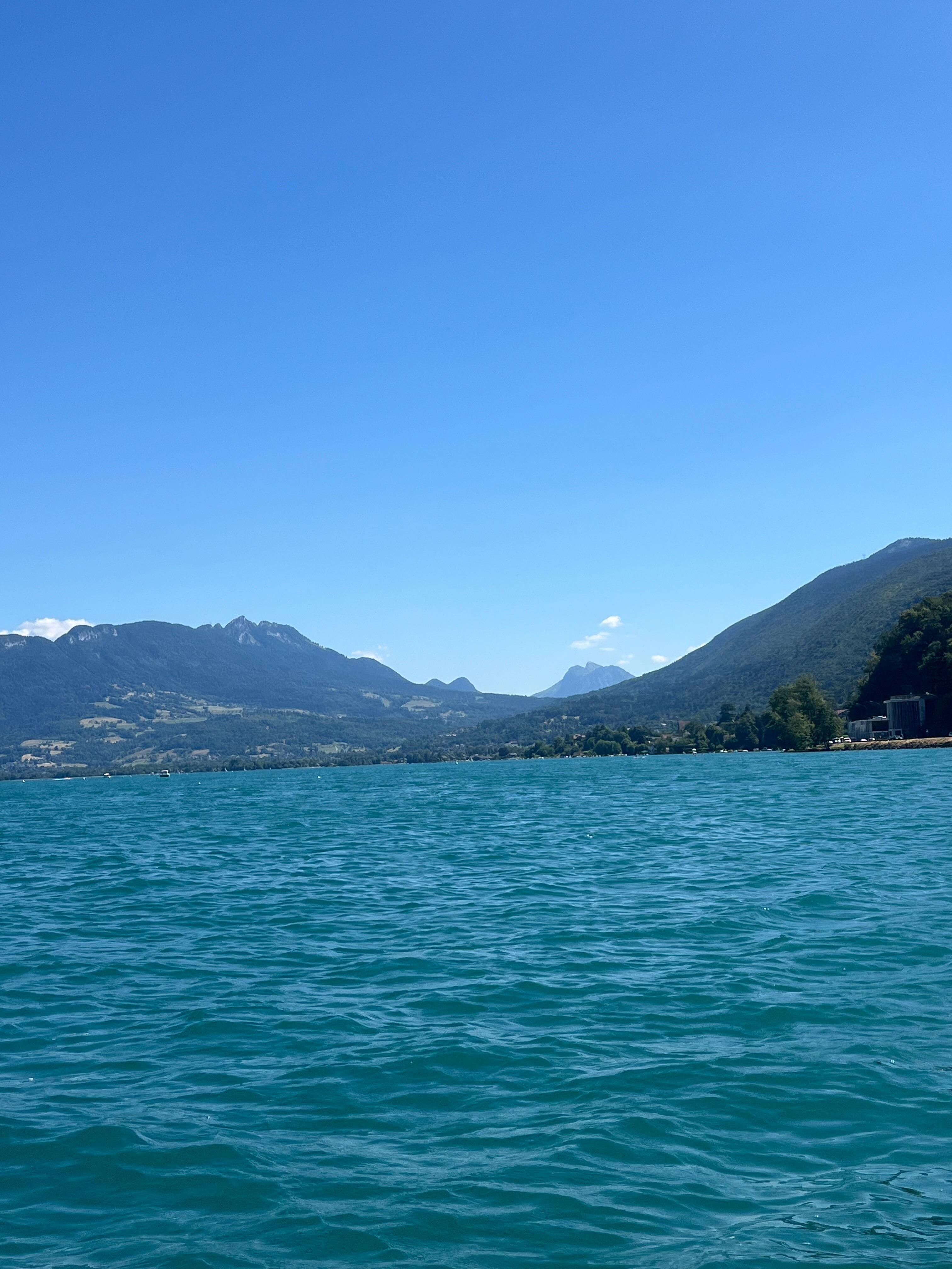 Out on the lake