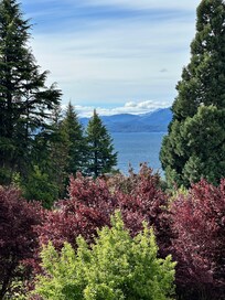 View from hotel patio.