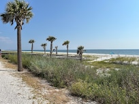 Road at boardwalk