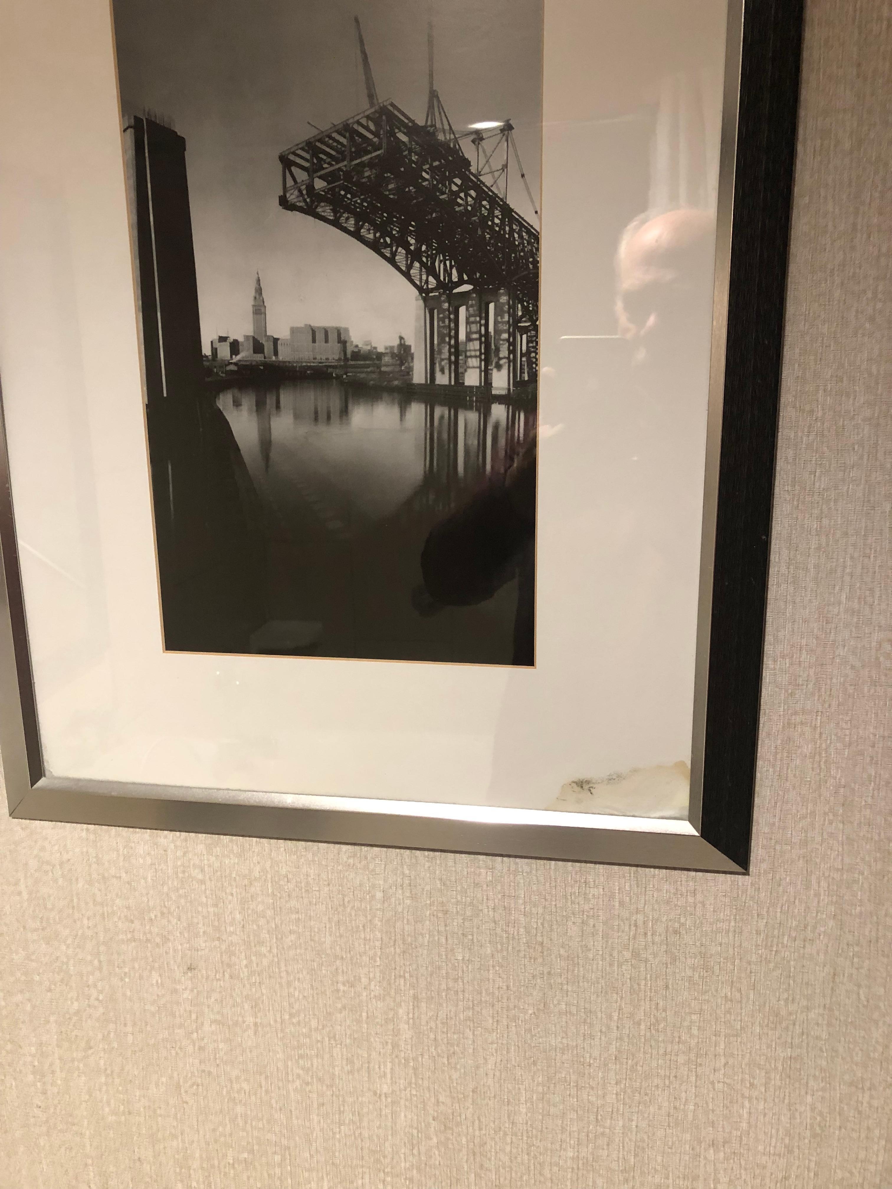 Picture water stained in corner????