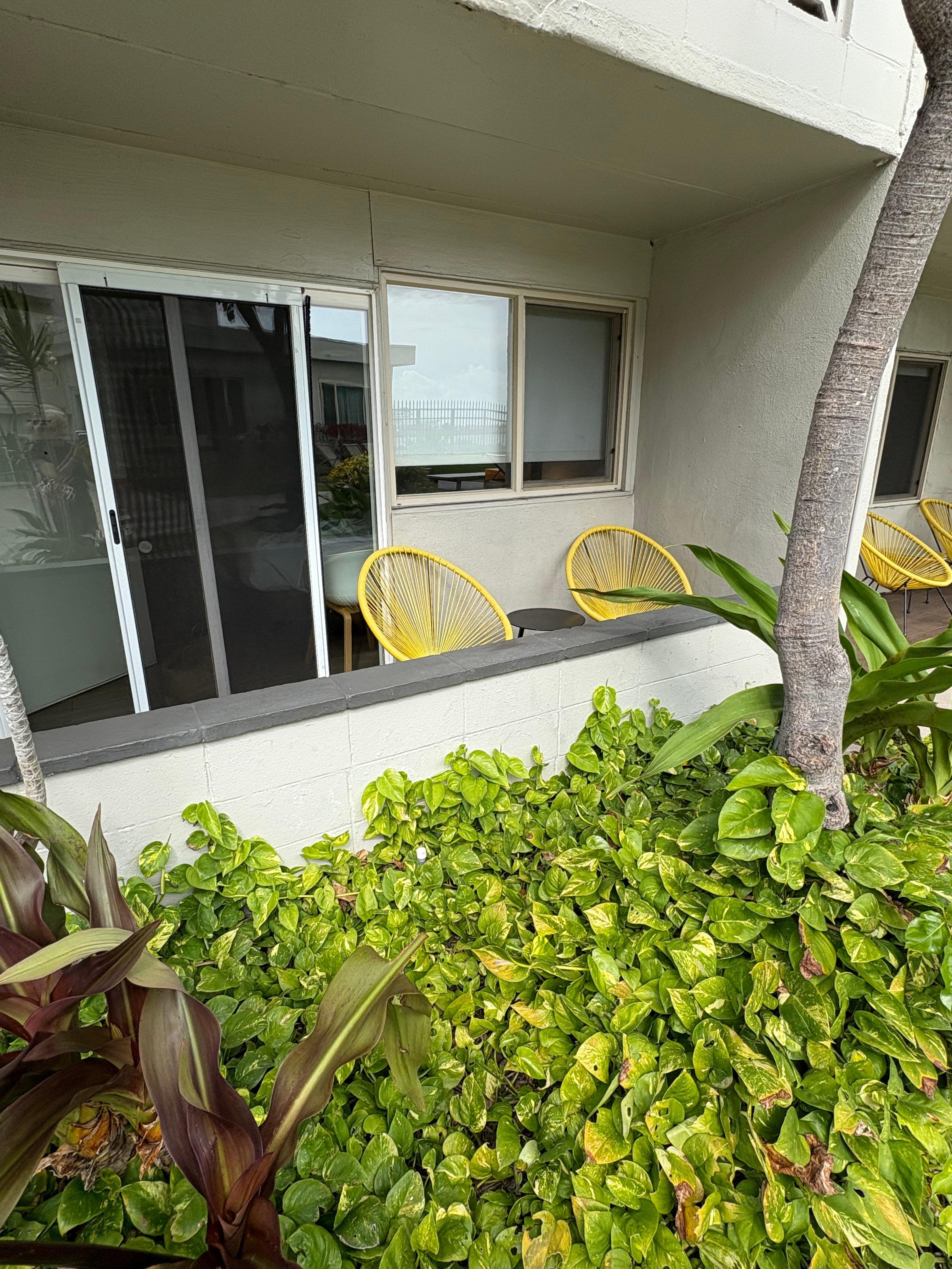 Our little lanai.
