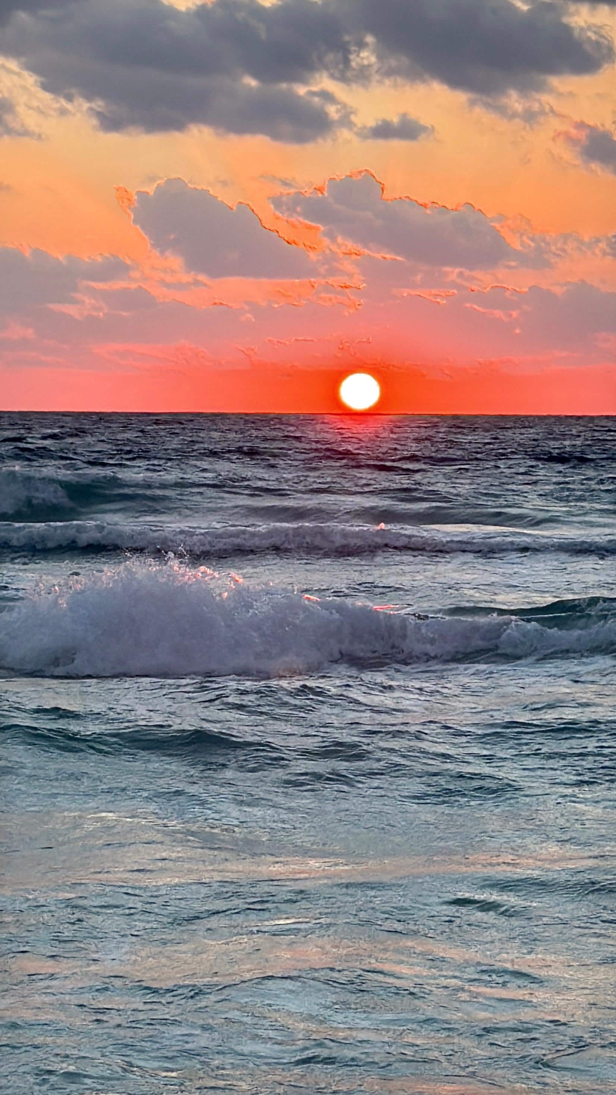 Sunrise at 7:25 am Dec.  2025