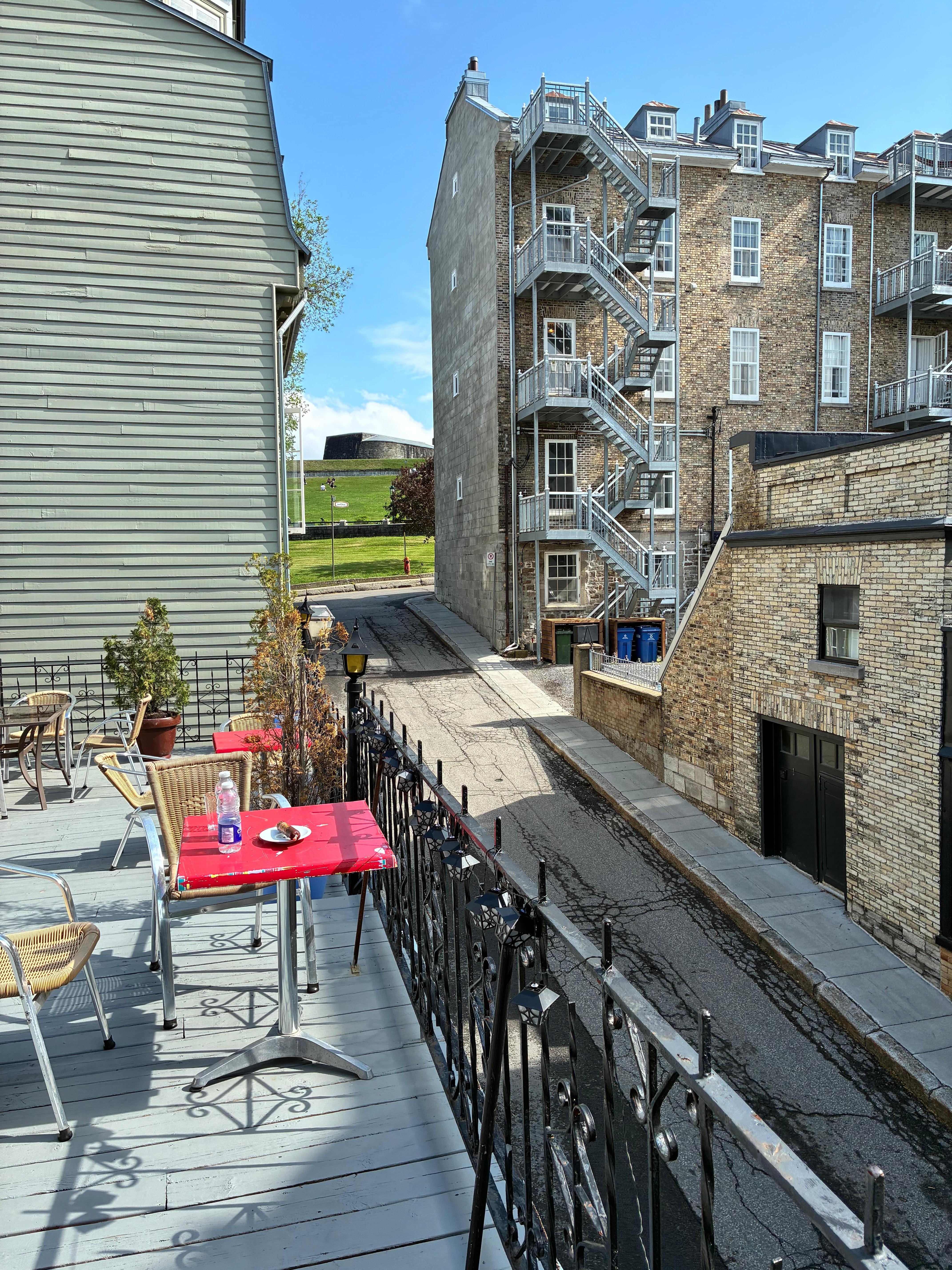 Roof terrace