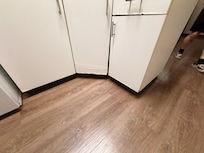 Mold and mildew around the sink area