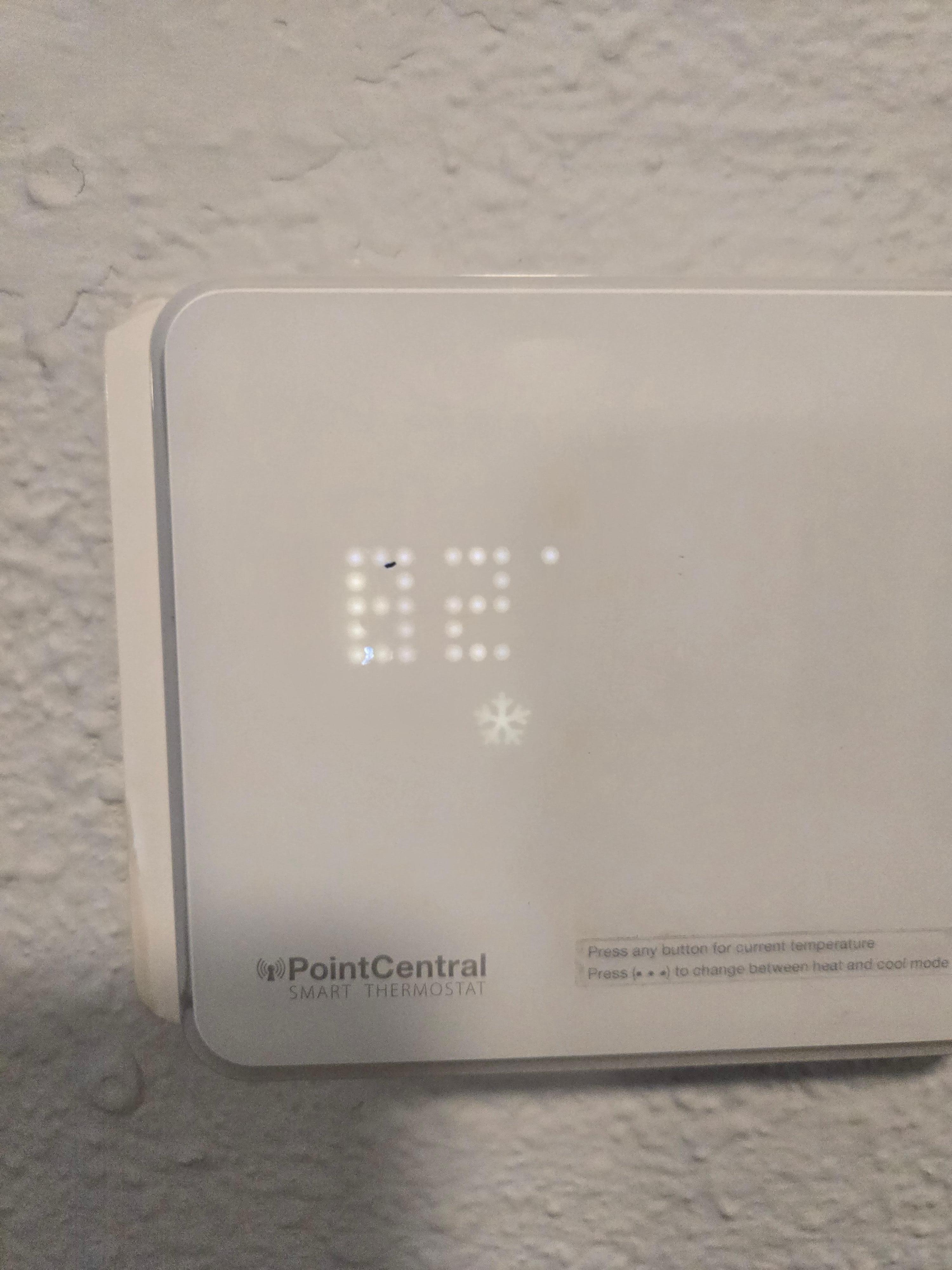 Temperature one night