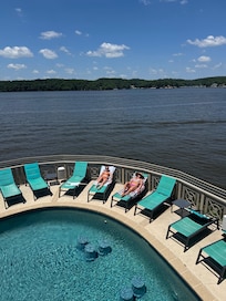Beautiful view from the pool