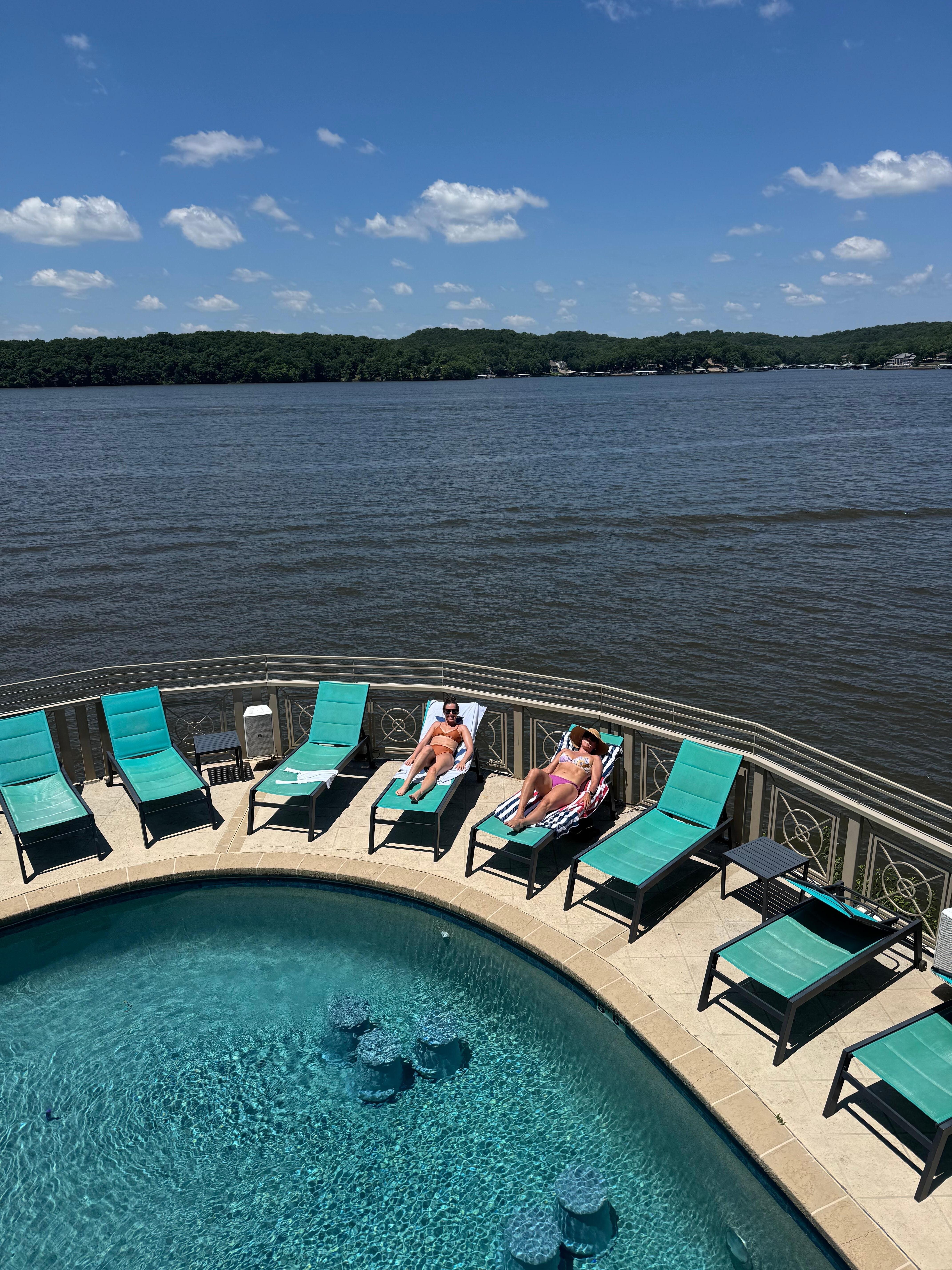 Beautiful view from the pool
