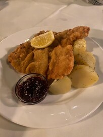 레스토랑의 슈니첼