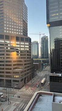 Vista desde la habitación.