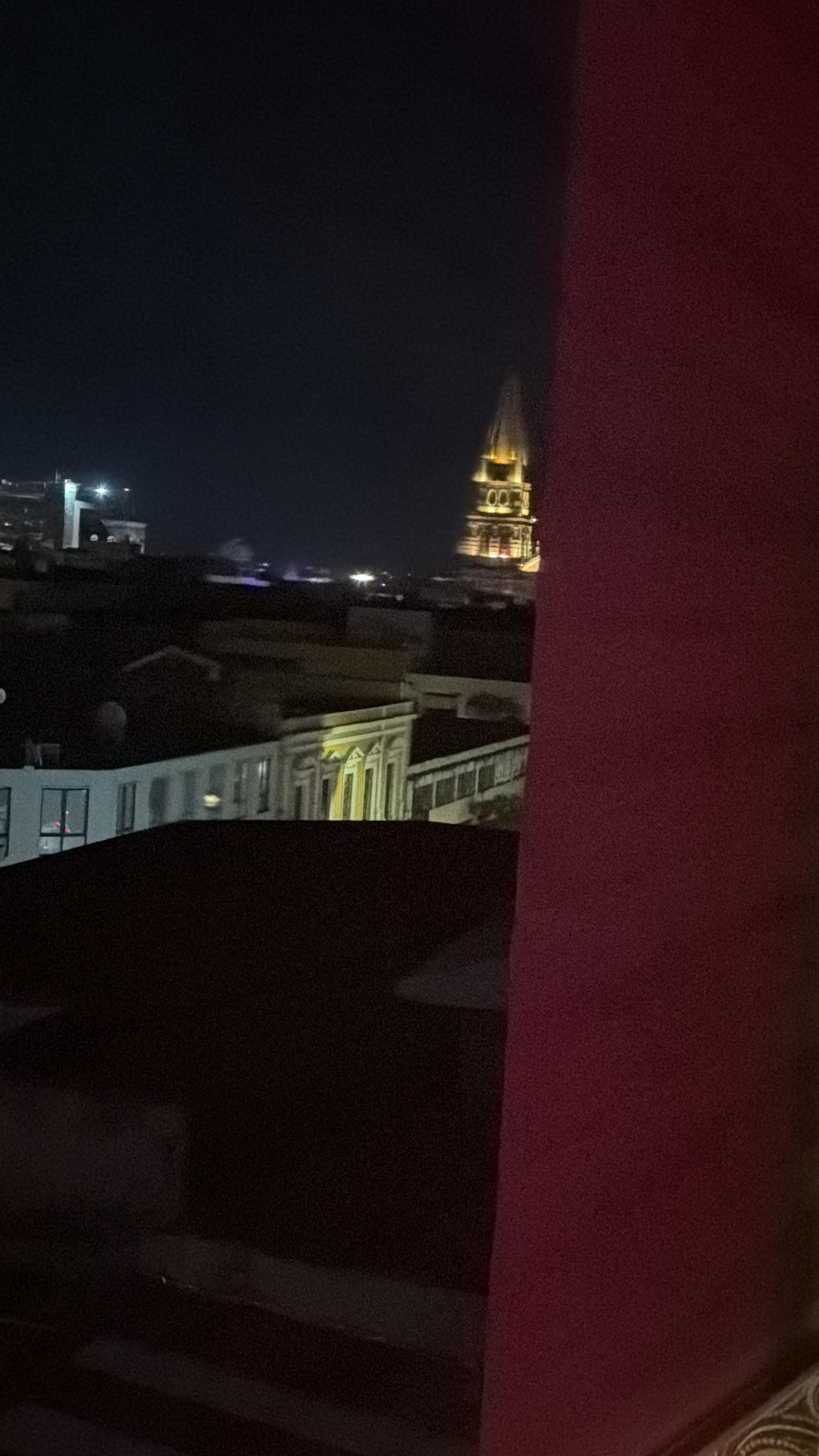 Vista a la catedral desde la habitación 