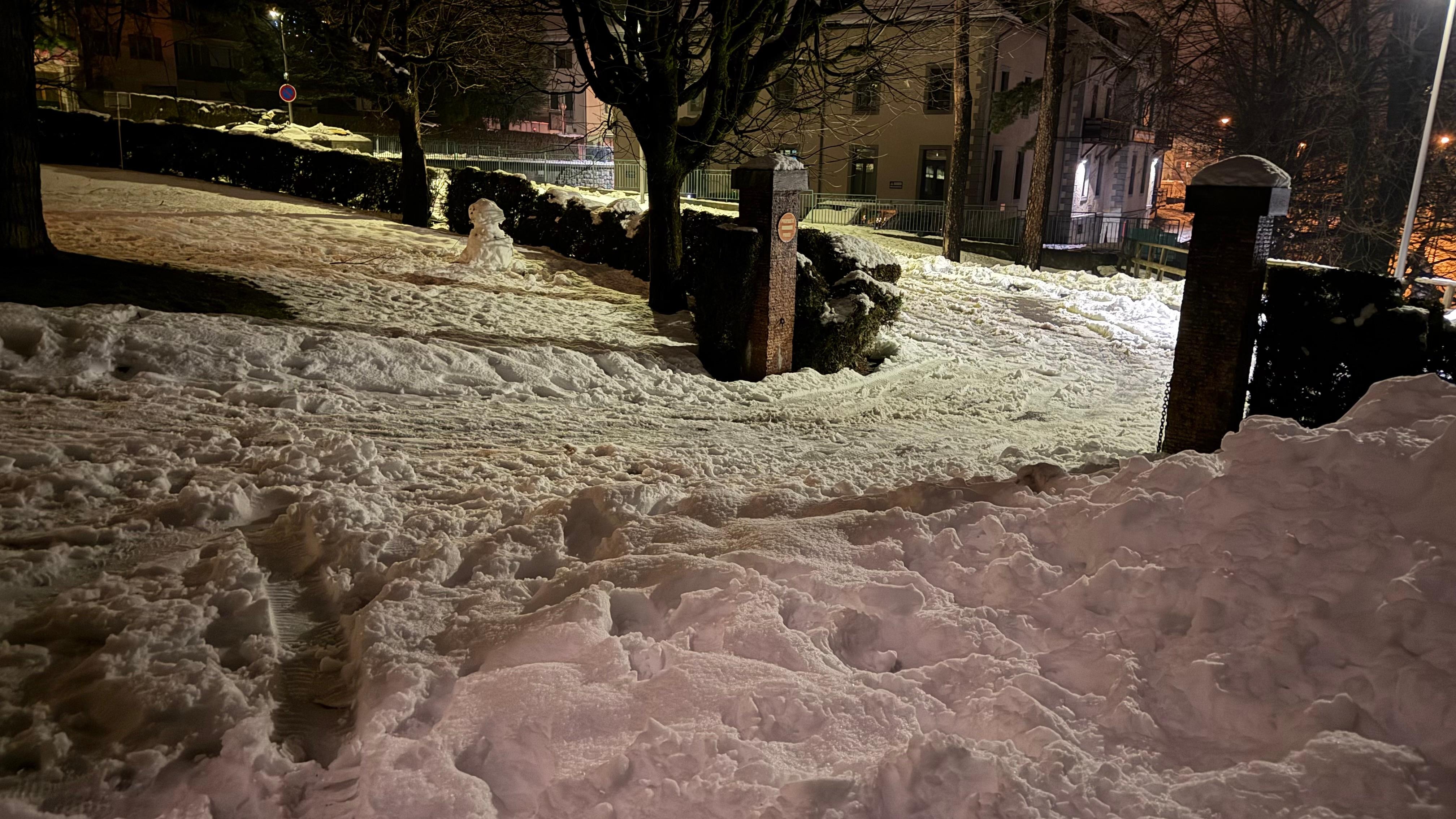 Stuck in this parking area, had to be towed out