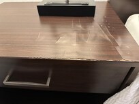 Damaged furniture
