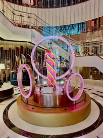 Lobby with dress from Cher
