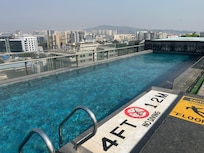 Piscine au dernier étage