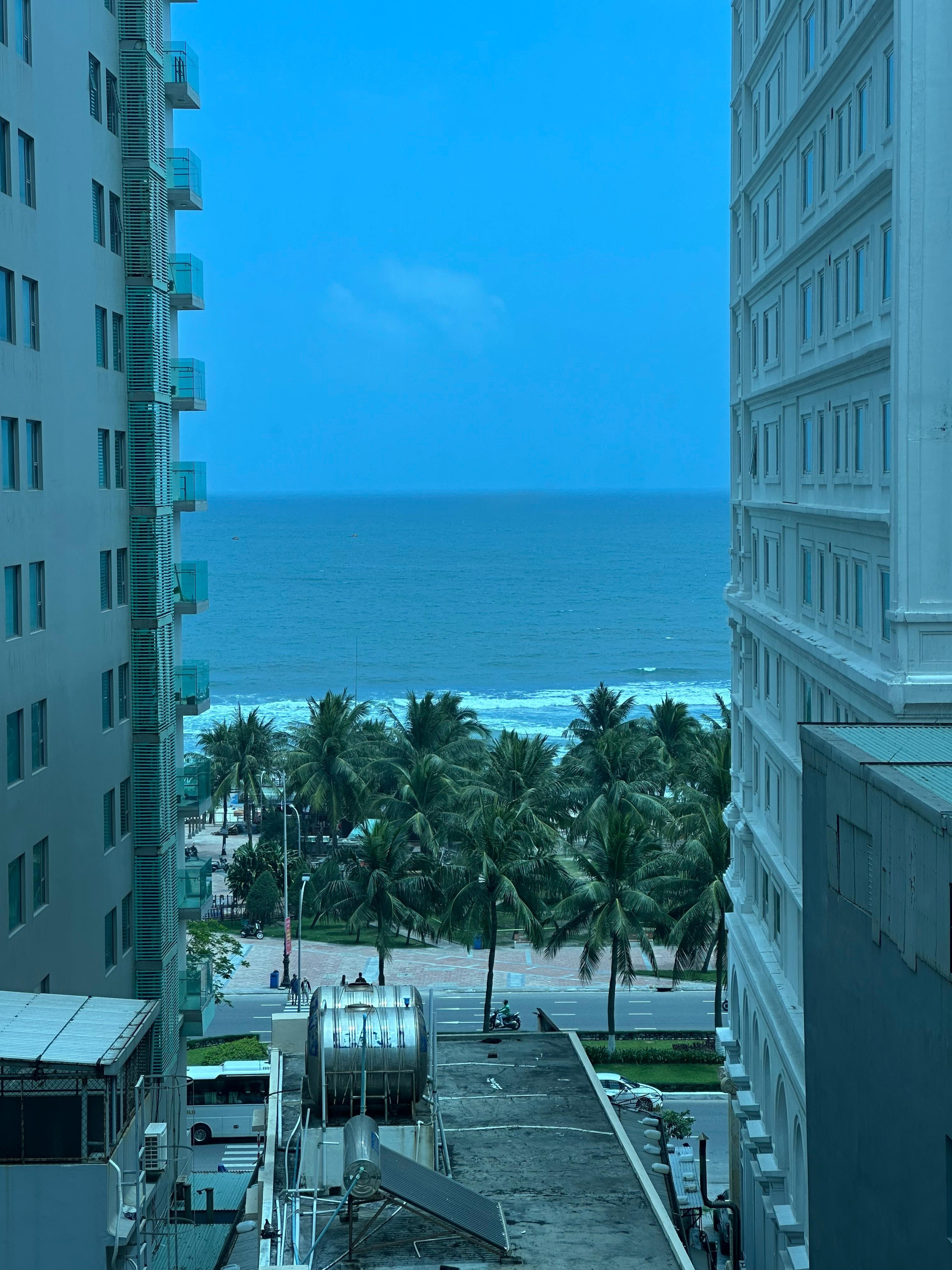 Beach view from my room.