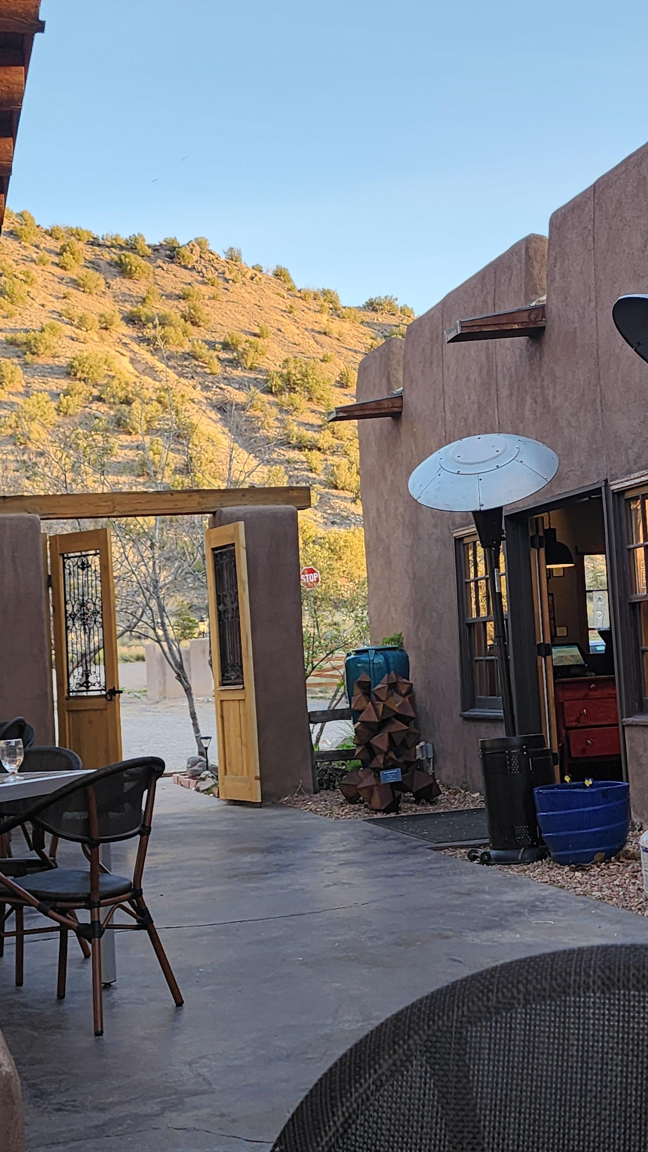 Dining patio
