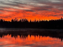 Sunrise from the back porch!